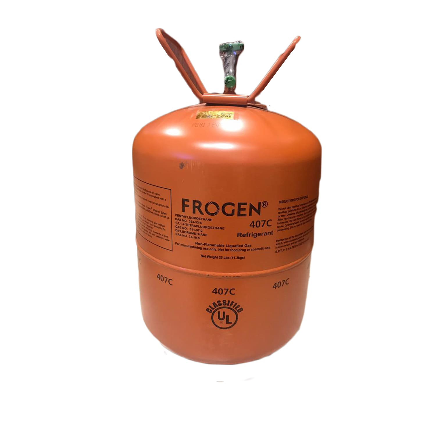 گاز مبرد R407C فروژن (Frogen)